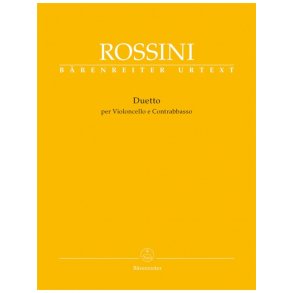 Duetto per Violoncello e Contrabbasso - Rossini, Gioachino