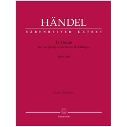 Te Deum for the Victory at the Battle of Dettingen - H&auml;ndel, Georg Friedrich