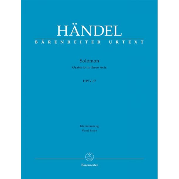 Solomon - H&auml;ndel, Georg Friedrich