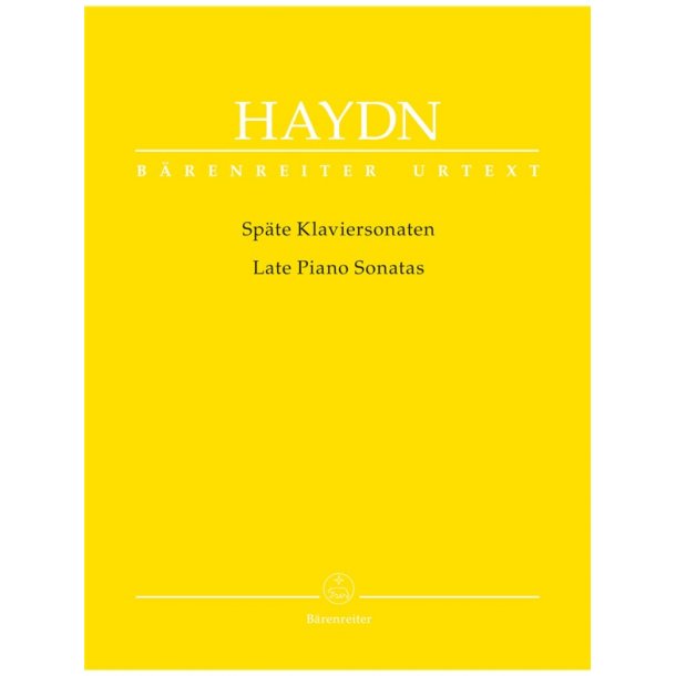 Late Piano Sonatas - Haydn, Joseph