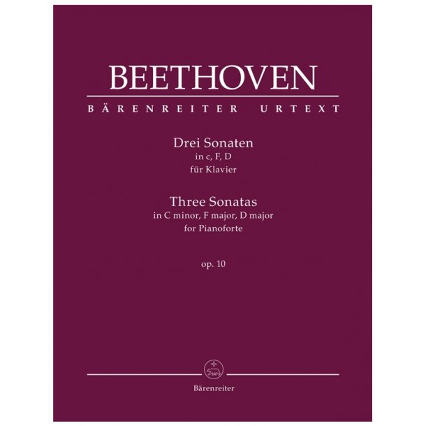 Three Sonatas - Beethoven, Ludwig van