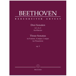 Three Sonatas - Beethoven, Ludwig van