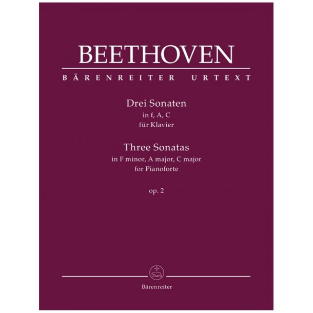 Three Sonatas - Beethoven, Ludwig van