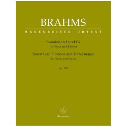 Sonatas in F minor and E-flat major - Brahms, Johannes