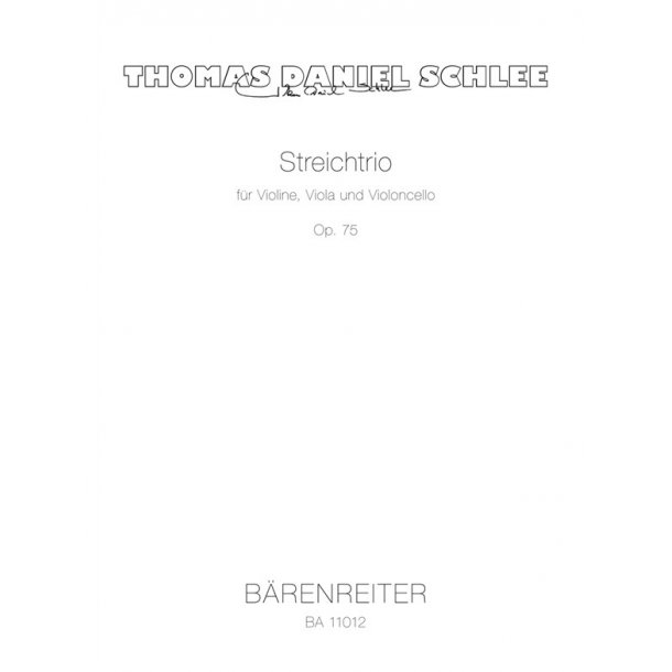 String trio - Schlee, Thomas Daniel