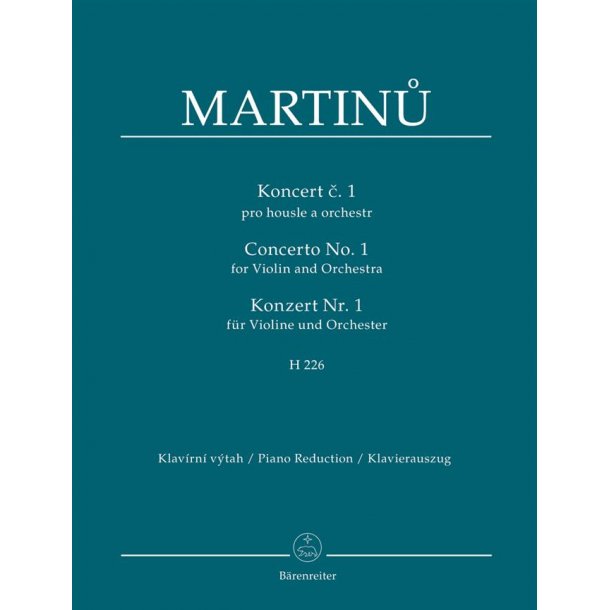 Concerto - Martinu, Bohuslav