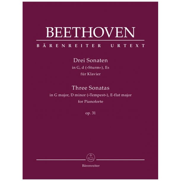 Three Sonatas - Beethoven, Ludwig van