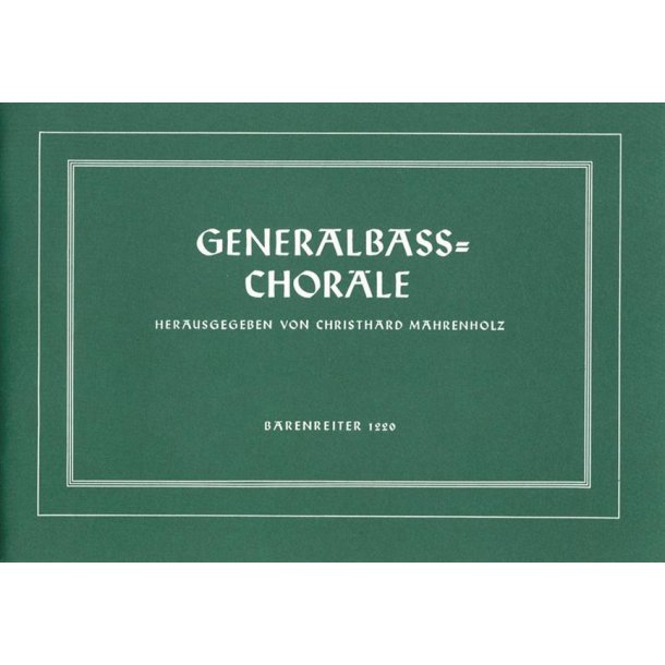 Generalba&szlig;-Chor&auml;le - 
