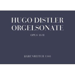 Orgelsonate (Trio) - Distler, Hugo