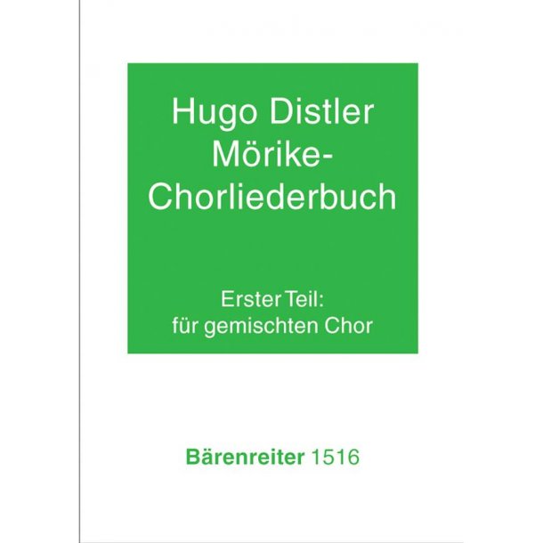 M&ouml;rike-Chorliederbuch - Distler, Hugo