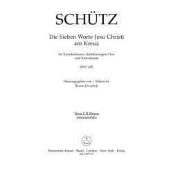 Die sieben Worte Jesu Christi am Kreuz (The Seven Last Words of Christ) - Sch&uuml;tz, Heinrich