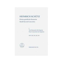 Kleine geistliche Konzerte - Sch&uuml;tz, Heinrich