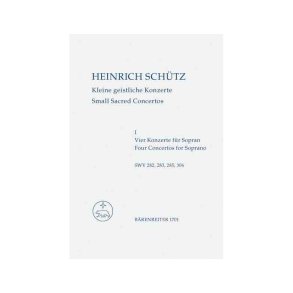 Kleine geistliche Konzerte - Schütz, Heinrich