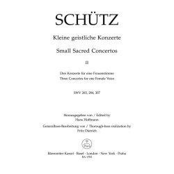 Kleine geistliche Konzerte - Sch&uuml;tz, Heinrich