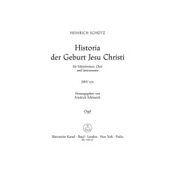 Historia der Geburt Jesu Christi - Sch&uuml;tz, Heinrich