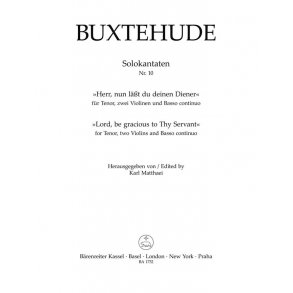 Herr, nun läßt du deinen Diener (Lord, be gracious to Thy servant) - Buxtehude, Dietrich