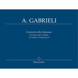Canzoni alla francese - Gabrieli, Andrea