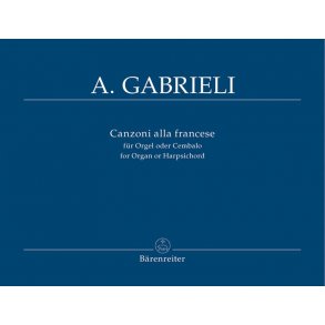 Canzoni alla francese - Gabrieli, Andrea
