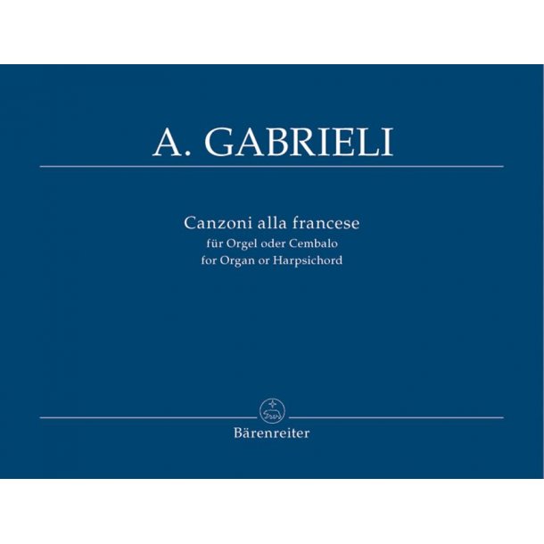 Canzoni alla francese - Gabrieli, Andrea