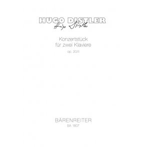 Concertostück - Distler, Hugo