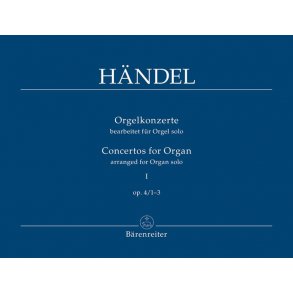 Concertos for Organ I - Händel, Georg Friedrich
