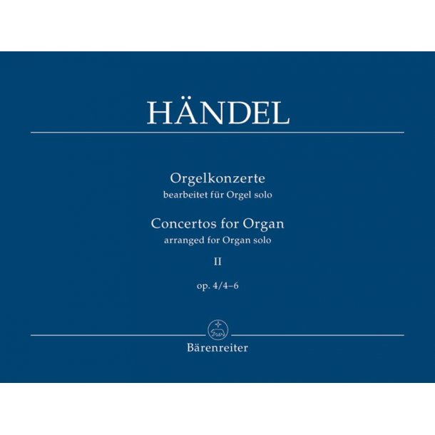Orgelkonzerte II - H&auml;ndel, Georg Friedrich