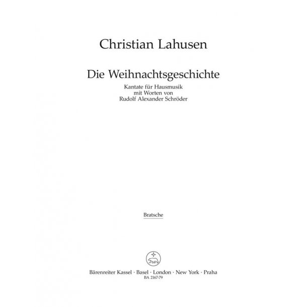 Die WeihnachtsGeschichte - Lahusen, Christian