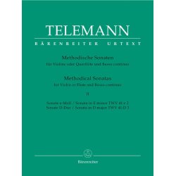 Twelve Methodical Sonatas - Telemann, Georg Philipp
