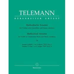 Twelve Methodical Sonatas - Telemann, Georg Philipp