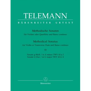 Twelve Methodical Sonatas - Telemann, Georg Philipp