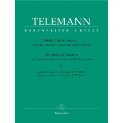 Twelve Methodical Sonatas - Telemann, Georg Philipp
