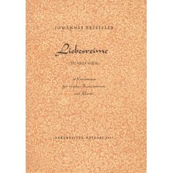 Liebesreime - Driessler, Johannes
