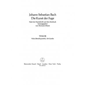 The Art of Fugue - Bach, Johann Sebastian