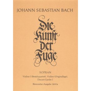 The Art of Fugue - Bach, Johann Sebastian