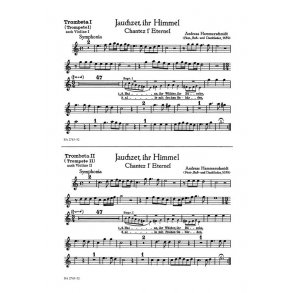 Jauchzet, ihr Himmel - Chantez l'Eternel - Hammerschmidt, Andreas