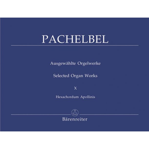 Selected Organ Works - Pachelbel, Johann