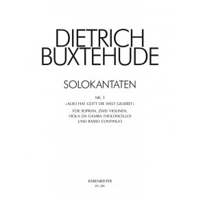 Also hat Gott die Welt geliebet - Buxtehude, Dietrich