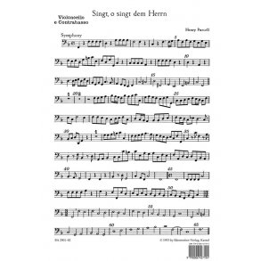 O, sing unto the Lord - Purcell, Henry