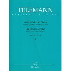 Six Canonic Sonatas - Telemann, Georg Philipp