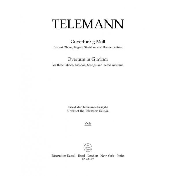Ouverture - Telemann, Georg Philipp