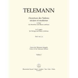 Ouvert&uuml;re des Nations anciens et modernes - Telemann, Georg Philipp