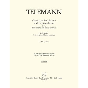 Ouvertüre des Nations anciens et modernes - Telemann, Georg Philipp