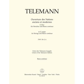 Ouvertüre des Nations anciens et modernes - Telemann, Georg Philipp