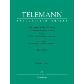 Ouverture des Nations anciens et modernes - Telemann, Georg Philipp