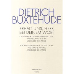Erhalt uns Herr, bei deinem Wort - Uphold us by Thy mighty - Buxtehude, Dietrich