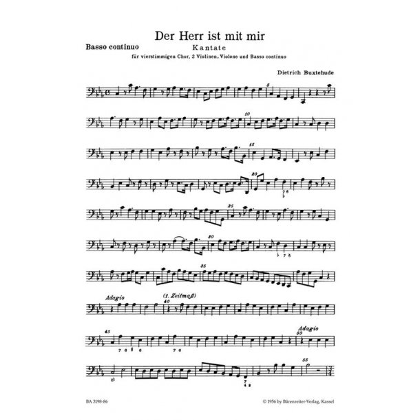 Der Herr ist mit mir - Buxtehude, Dietrich