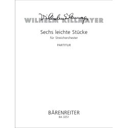 Six easy Pieces - Killmayer, Wilhelm
