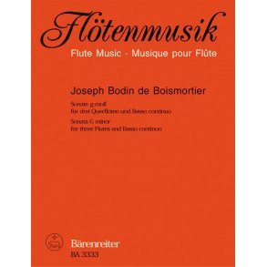 Sonata - Boismortier, Joseph Bodin de