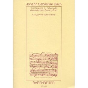 Die Gesänge zu G.Chr.Schemellis Gesangbuch und 6 Lieder aus dem Klavierbüchlein für Anna Magdalena - Bach, Johann Sebastian