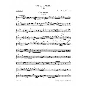 Ouvertüre und Conclusion - Telemann, Georg Philipp